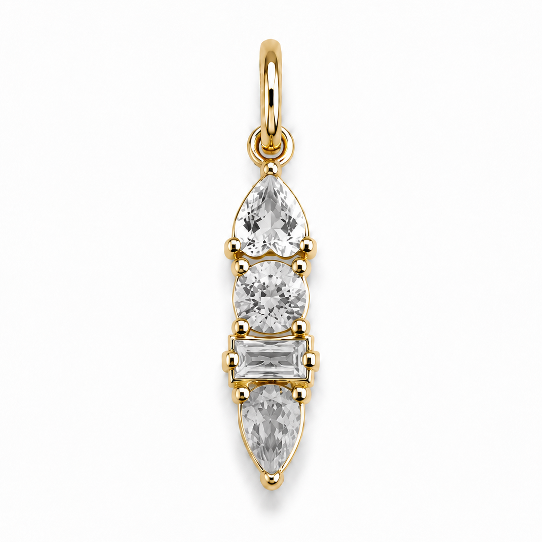 Celeste Crystal Charm