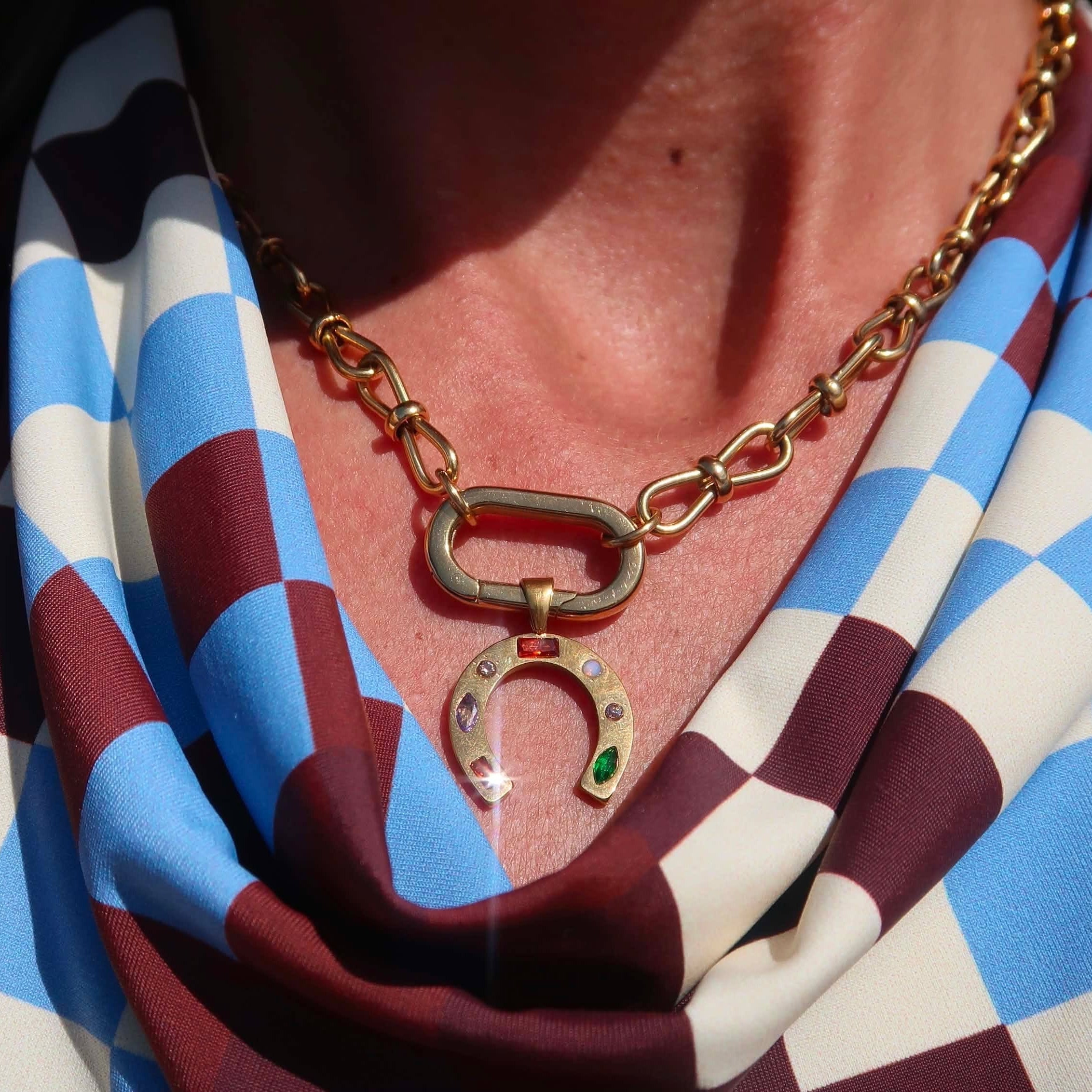 Lucky Horseshoe Charm