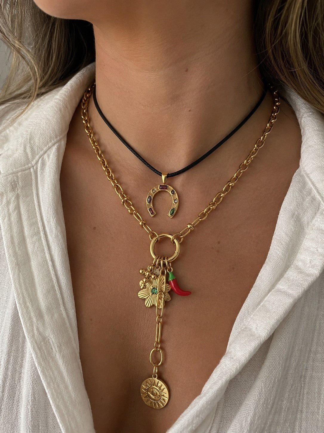 BRISA Connector Necklace