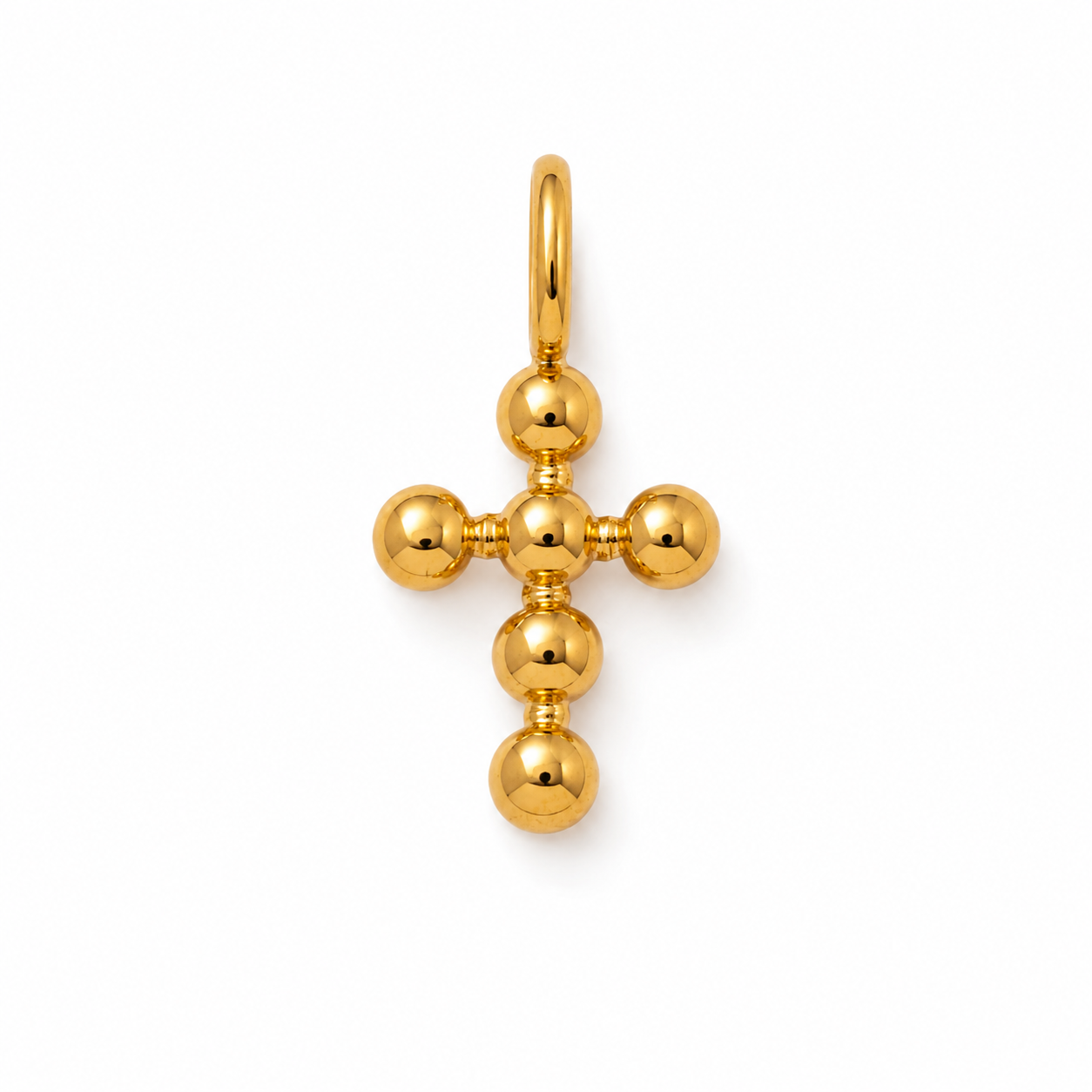 Orb Cross Charm