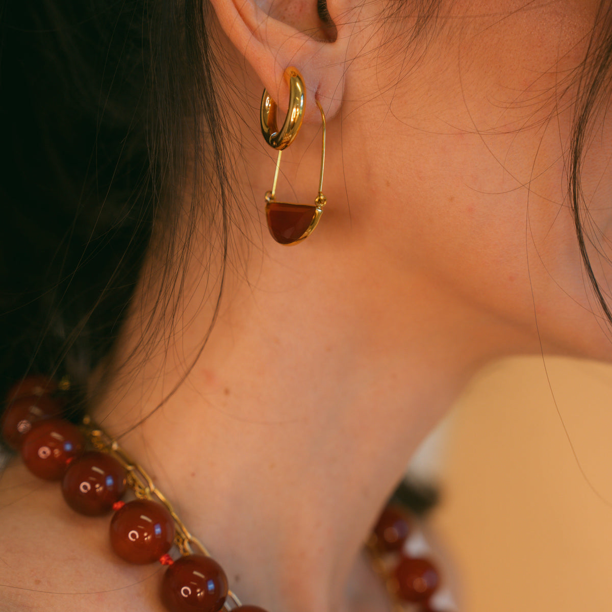 CARNELIA Drop Earrings