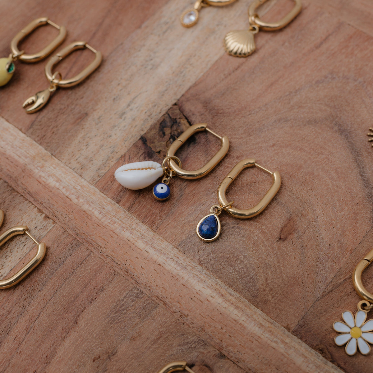 Huggie Earrings — A Base for Your Story