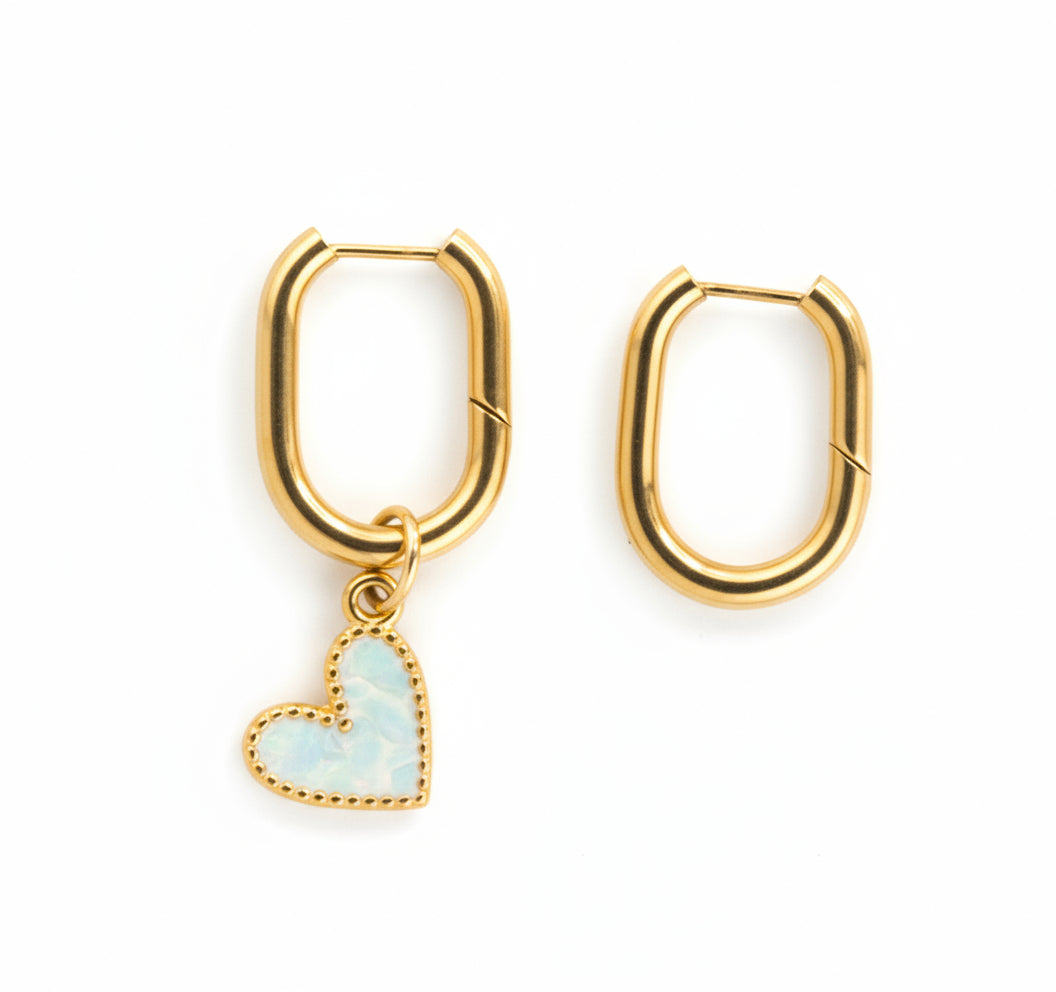 Huggie Earrings - 18K Gold PVD