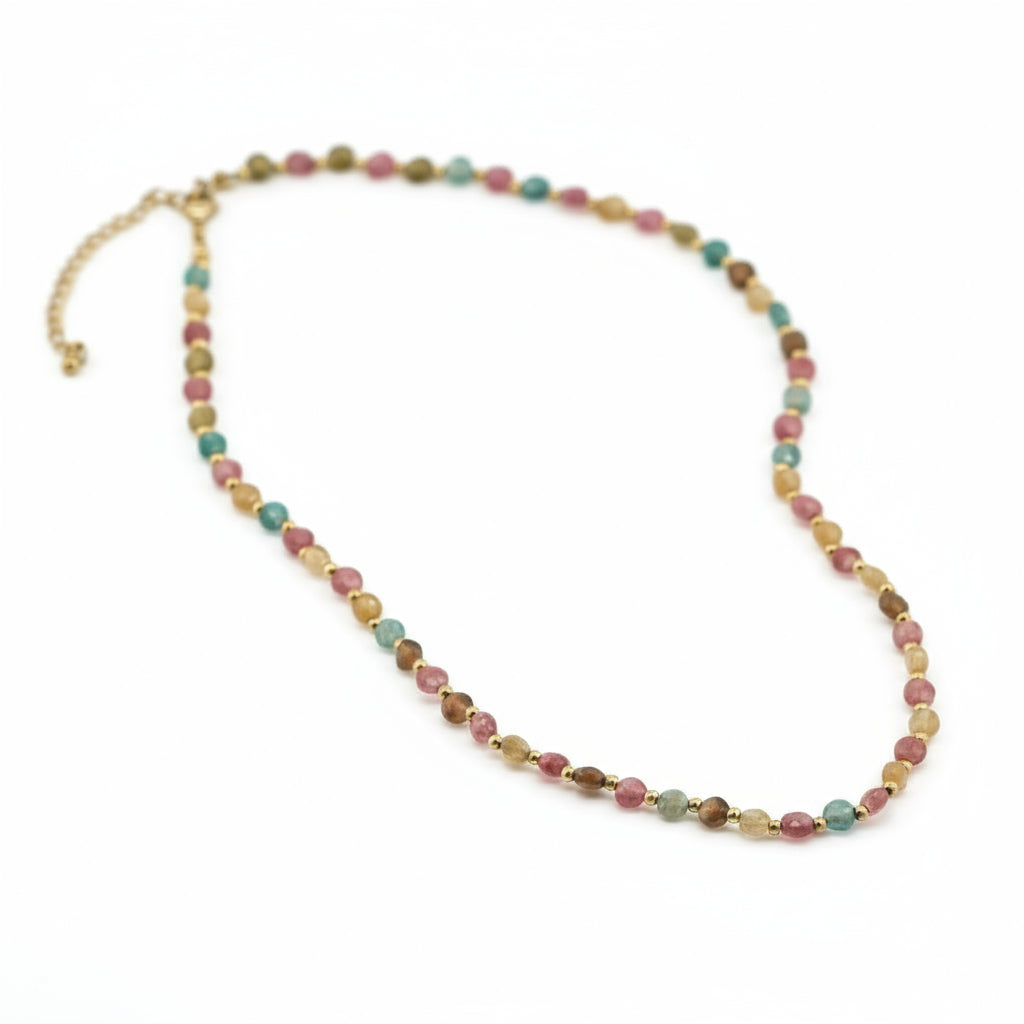 Multi Coloured Tourmaline Necklace