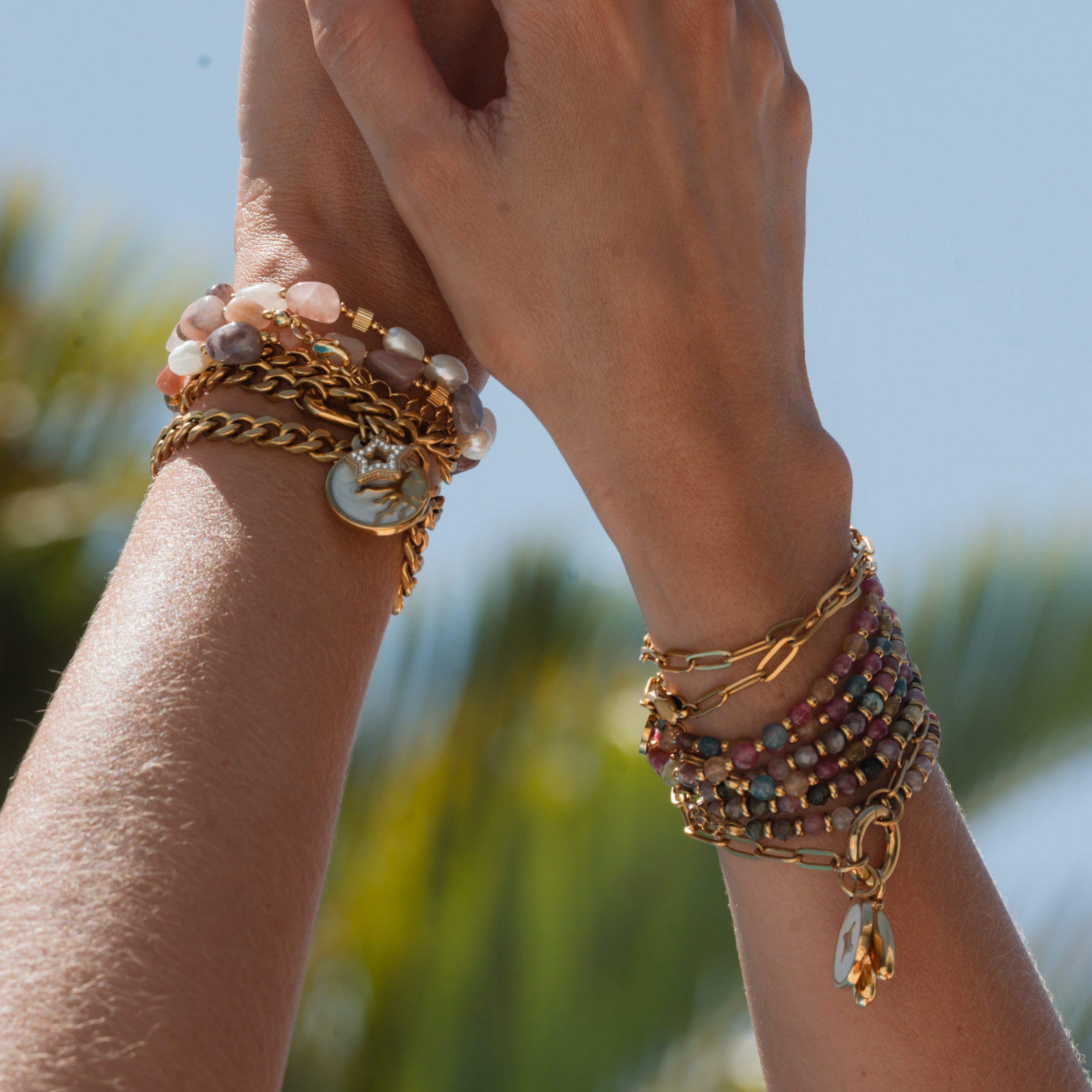 Multi Coloured Tourmaline Necklace AU