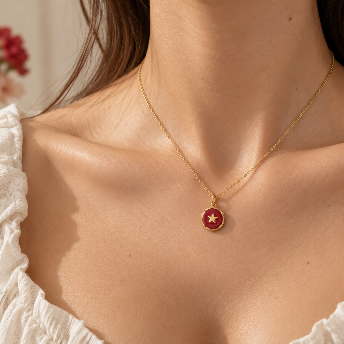 Pink Star Love Charm