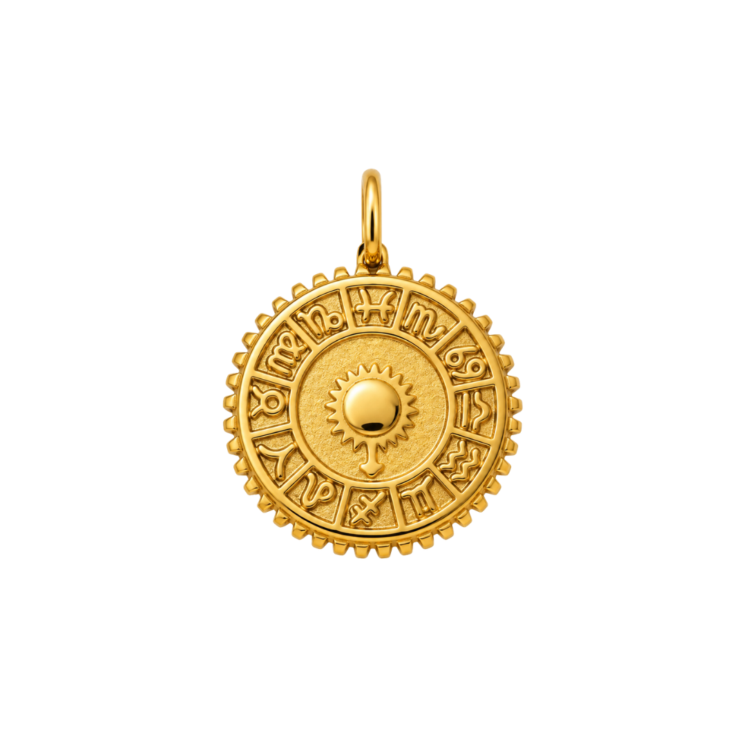 ZODIAC SUN Medallion
