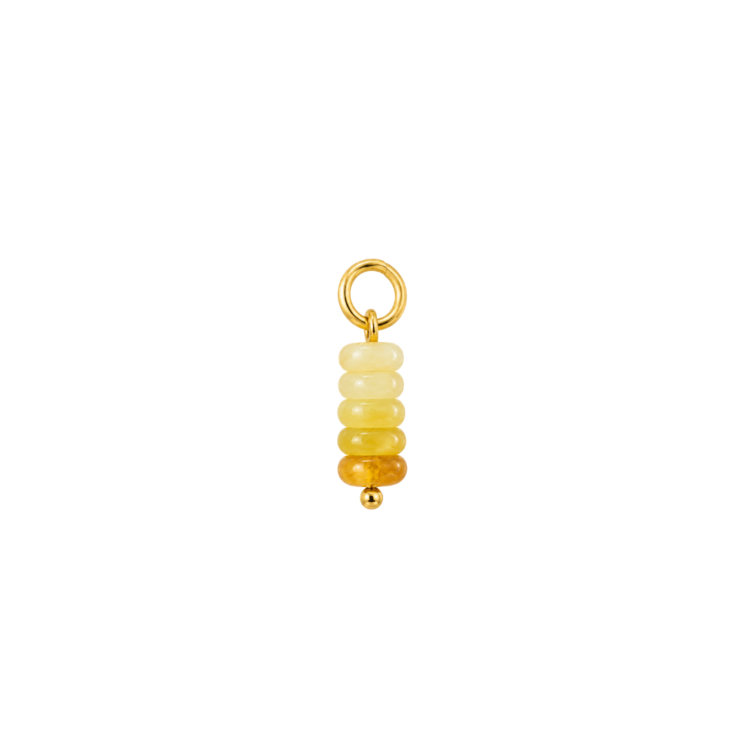 YELLOW AGATE Charm