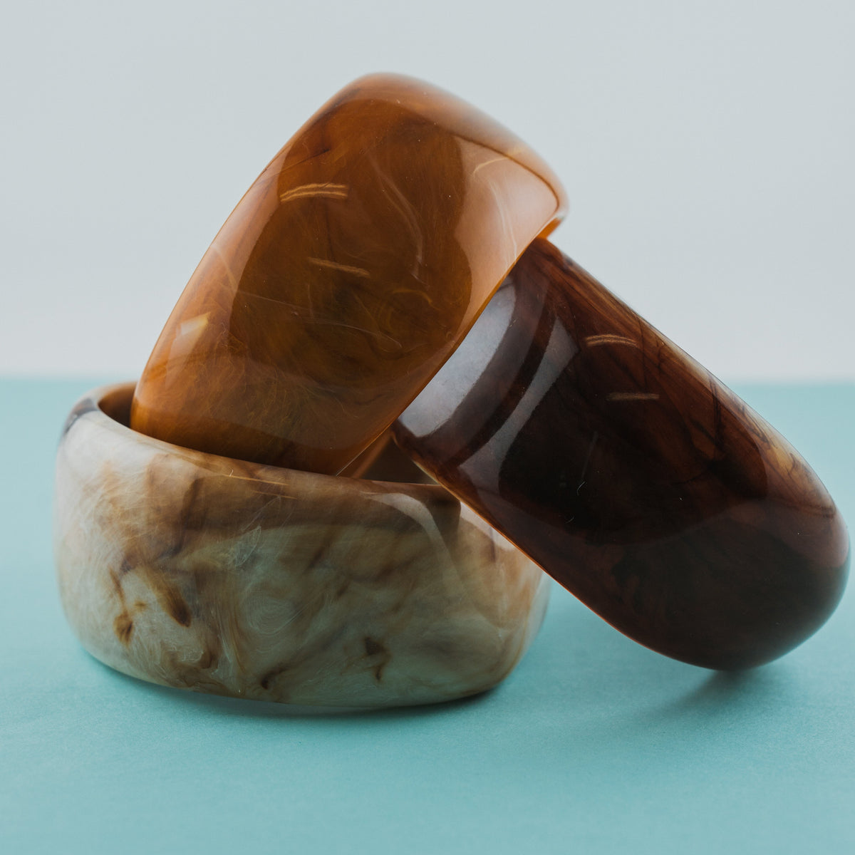 TERRA Resin Bangle Set