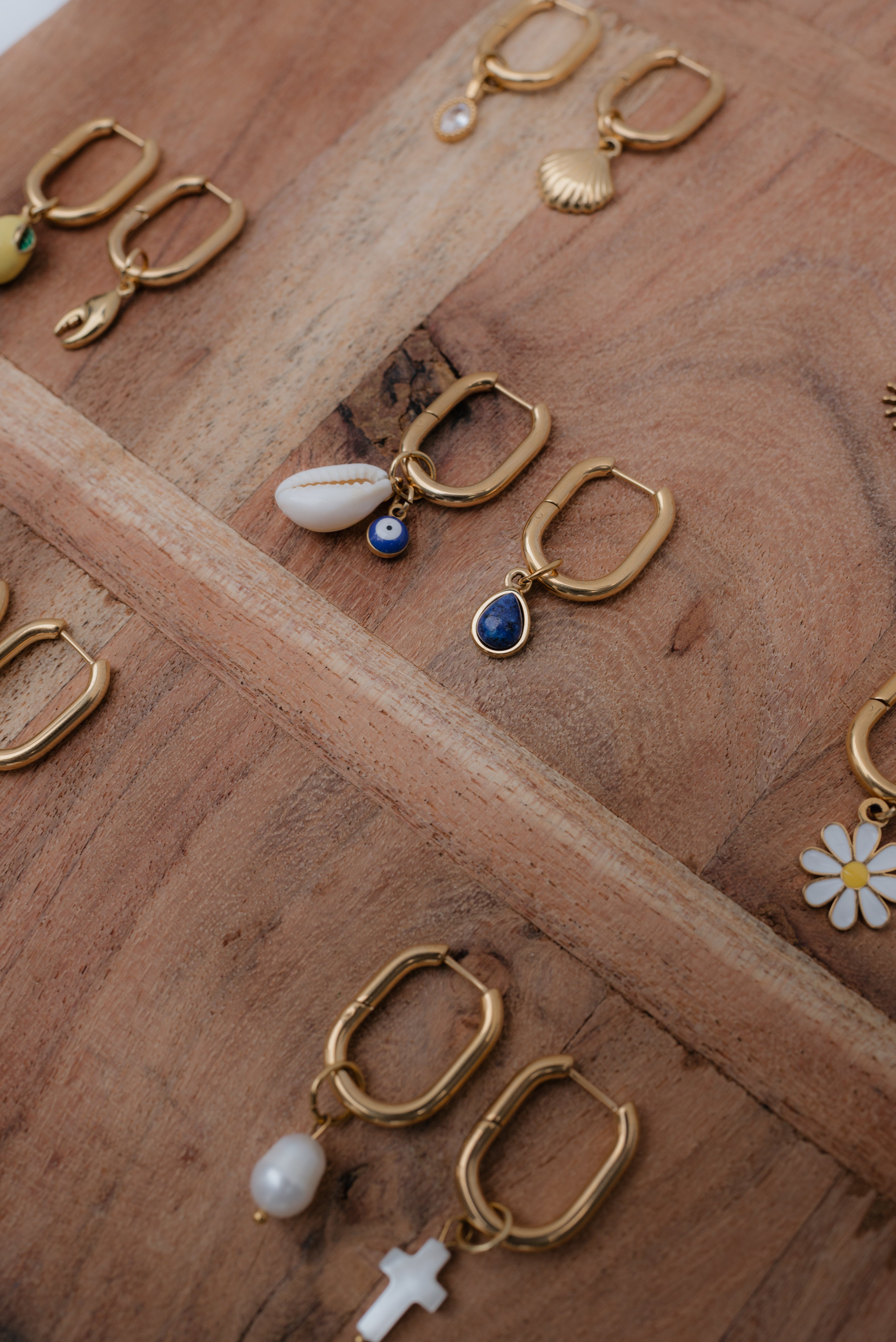 Huggie Earrings — A Base for Your Story