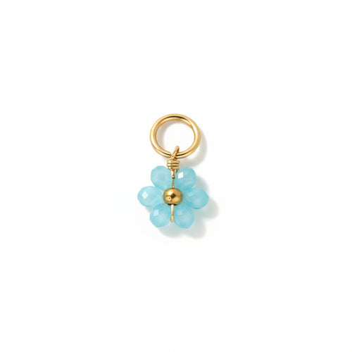 Blue Flower Charm